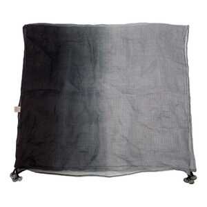 Fabindia Black Gray Ombré Silk Scarf | Classic Accessory